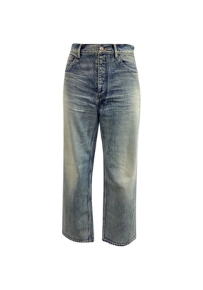 Balenciaga Pre-Owned mid-rise washed jeans - Blue