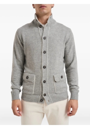 Kangra button-closure cardigan - Grey