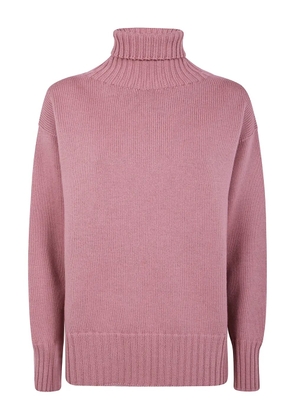 Drumohr turtleneck wool sweater - Pink