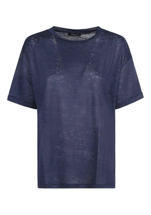 Aragona linen T-shirt - Blue