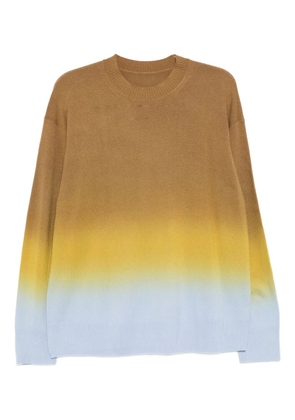 JNBY gradient knitted top - Brown