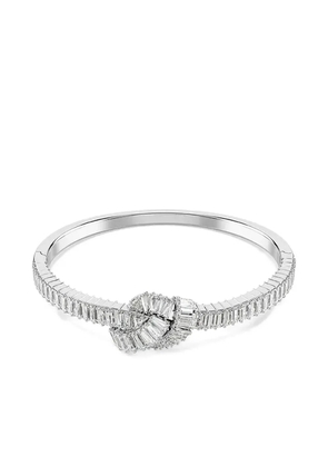 Swarovski Matrix baguette-cut knot bracelet - Silver