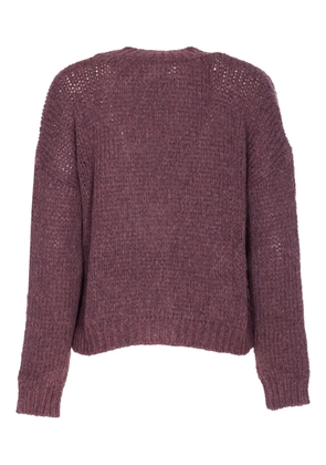 Roberto Collina button-front V-neck cardigan - Purple