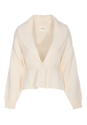 Lisa Yang Alessandra button cardigan - Neutrals