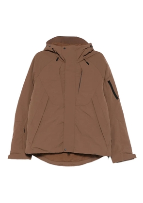 JG1 padded hooded jacket - Brown
