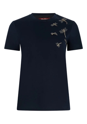 Max Mara Pontile embellished T-shirt - Blue