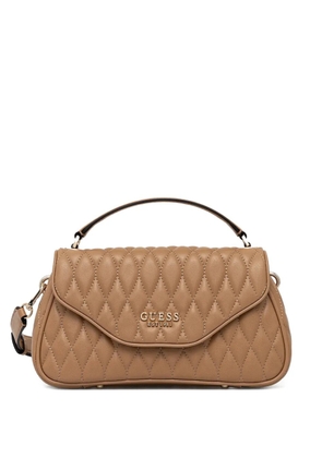 GUESS USA Valla quilted tote bag - Neutrals
