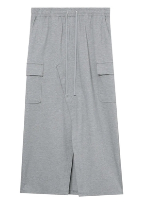 tout a coup elasticated-waist midi skirt - Grey