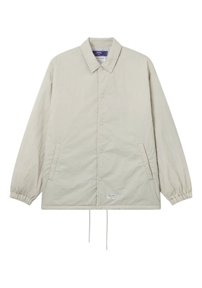 aftermaths snap-button overshirt - Neutrals