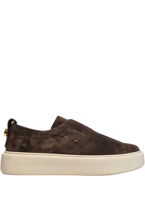 Henderson Baracco slip-on platform sneakers - Brown