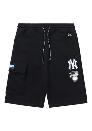 NEW ERA CAP Yankees-logo cargo shorts - Black