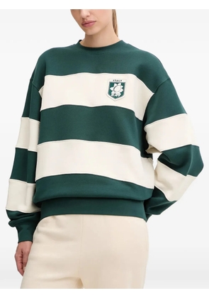 Ea7 Emporio Armani striped sweatshirt - Green