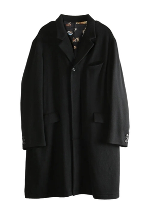 Undercover single-breasted coat - Black