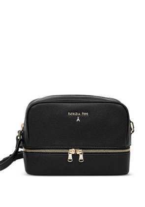 Patrizia Pepe zip cross body bag - Black