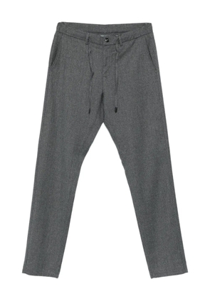 Canali drawstring wool trousers - Grey