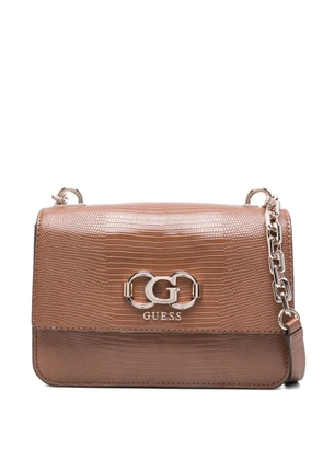 GUESS USA Salinge cross body bag - Brown