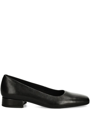 VAGABOND 25mm Debbi square-toe flap pumps - Black