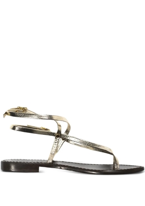 CAPRI POSITANO SANDALS ANa leather sandals - Neutrals