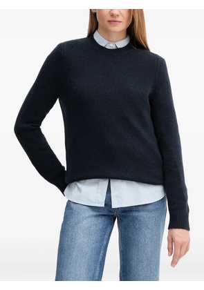 Barbour Woodhouse ribbed crew-neck sweater - Blue