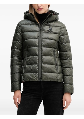 Blauer hooded-neckline padded jacket - Green