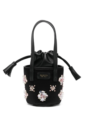 Giambattista Valli crystal-embellished tote bag - Black