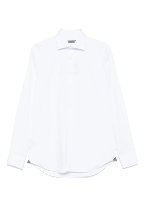 Corneliani long-sleeve button-down shirt - White