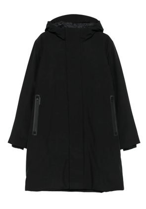 Save The Duck hooded zip-fastening coat - Black