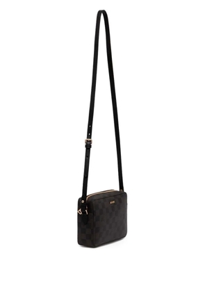Joop! check-pattern crossbody bag - Brown