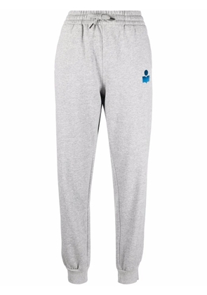 MARANT ÉTOILE logo-patch track pants - Grey