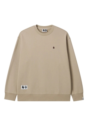 FINGERCROXX cotton sweatshirt - Neutrals
