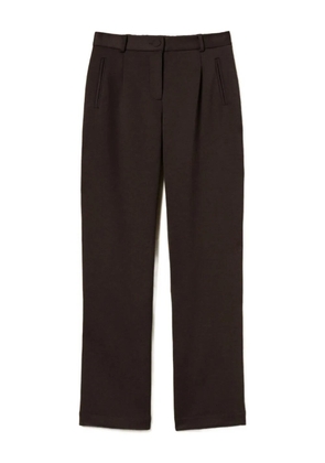 TWINSET pleat-detail trousers - Brown