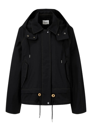 TOMBOY layered hooded jacket - Black