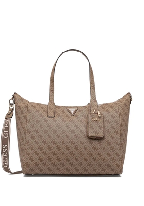 GUESS USA Latona removable-strap tote bag - Brown
