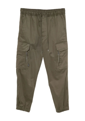 FINGERCROXX logo-patched cargo pants - Green