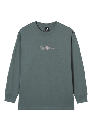 FINGERCROXX long-sleeve top - Grey