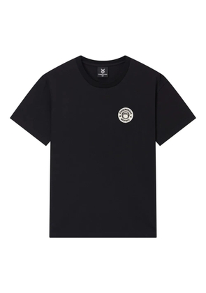 FINGERCROXX logo-print cotton T-shirt - Black