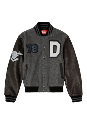 Diesel A-Arry-Cp patches-embroideries jacket - Grey