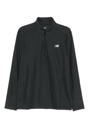 New Balance half-zip long-sleeve top - Green