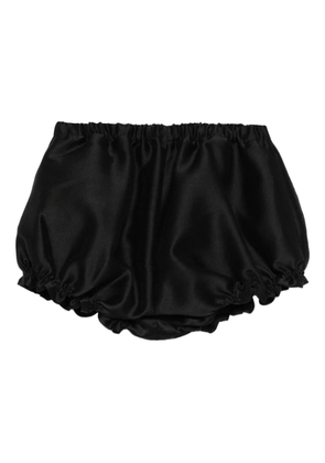 SHUSHU/TONG ruffled shorts - Black