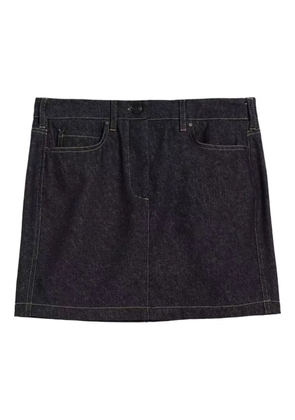 Max Mara button denim mini skirt - Blue