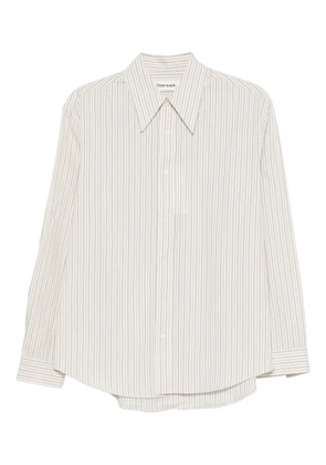 TONYWACK striped shirt - Neutrals