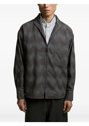 NAMESAKE zip pocket shirt jacket - Grey