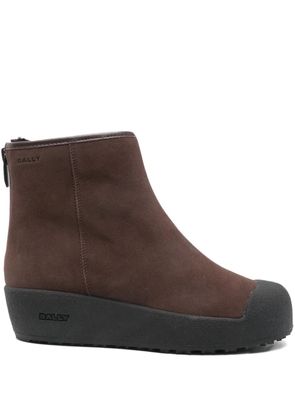 Bally suede ankle boots - Brown