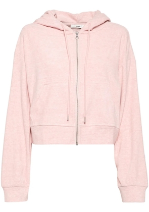 b+ab zip-up hoodie - Pink