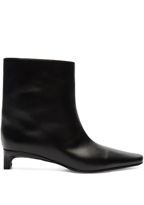 LouLou de Saison 35mm Celine Lds leather pointed-toe ankle boots - Black