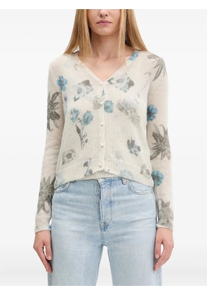Desigual floral cardigan set - Neutrals