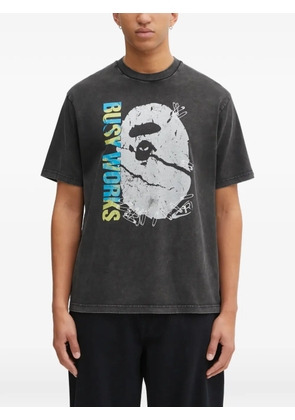 A BATHING APE® graphic-print T-shirt - Black