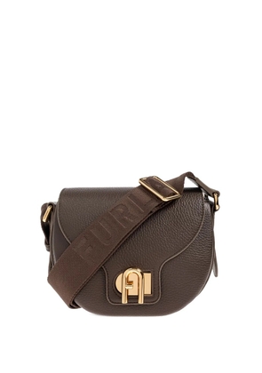 Furla mini Lotus shoulder bag - Brown