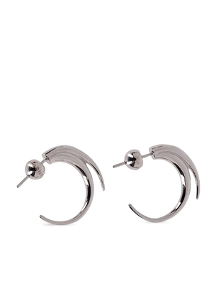Panconesi Vortice curved earrings - Silver