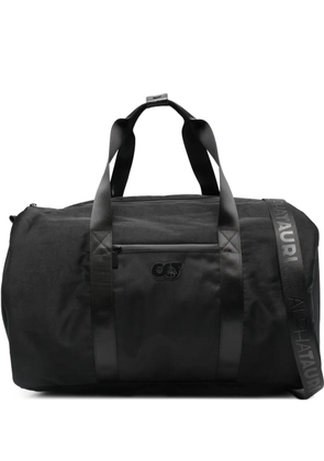 Alphatauri logo-detail luggage bag - Black